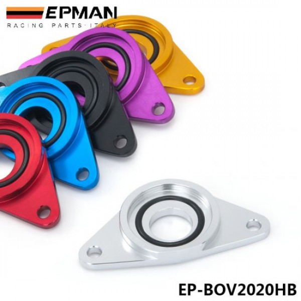 EPMAN SQV SSQV BOV Blow Off Valve  Adapter Flange For Subaru WRX STI Expedited EP-BOV2020HB