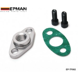 EPMAN Turbo oil feed flange For T3 T4 T3/4 T04 to 1/4 NPT EP-TF002