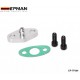 EPMAN AN4 male Aluminum Oil Drain Turbo Flange T3 T4 T04 GT40 GT55 EP-TF004