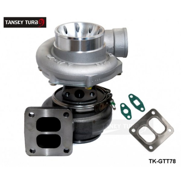 TANSKY T78 T4 Twin Scroll Turbo Charger V band For Racing Car Horsepower: 500-1000HP With Gaskets TK-GTT78 TANSKY T78 T4 Twin Scroll Turbo Charger V band For Racing Car Horsepower: 500-1000HP With Gaskets TK-GTT78
