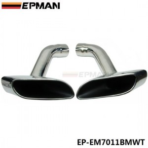 EPMAN Chrome 304 Stainless Steel Exhaust Muffler Tip For BMW X6 E71 EP-EM7011BMWT