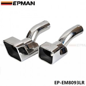 EPMAN Chrome Stainless Steel Exhaust Muffler Tip For Land Rover 12-13 Range Rover diesel sports EP-EM8093LR