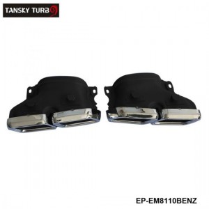 TANSKY - Exhaust Muffler Tips Pipe For Mercedes-Benz W205 C Class C250 C300 C350 C63 EP-EM8110BENZ