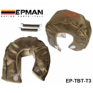 EPMAN RACING - Universal Titanium T3 Turbo Heat Shield Blanket - Race Rally Drag Drift EP-TBT-T3