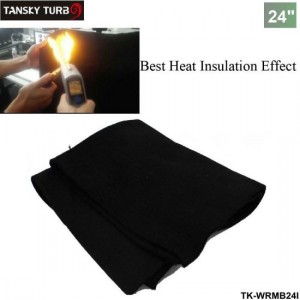 Carbon Fiber Welding Blanket Torch Shield Plumbing Heat Sink Slag Fire Felt 24"x24"x1/4 TK-WRMB24I