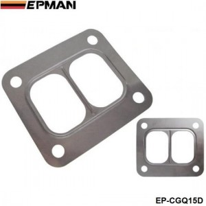 EPMAN -10PCS/LOT T4 Turbo Turbine inlet divided gasket Stainless Steel304 Gasket For T04 turbo HQ turbo inlet gasket EP-CGQ15D