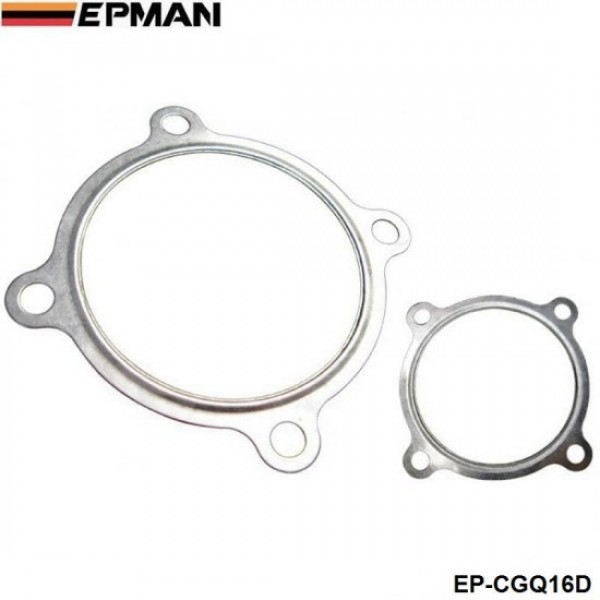 TANSKY 10PCS/LOT 3" 4 Bolt Turbo Downpipe Gasket Fits GT30 GT35 Turbochargers EP-CGQ16D