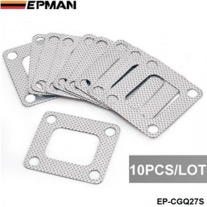 EPMAN --10PCS/LOT  3 layer composite Turbo gasket T4 exhaust turbine inlet manifold EP-CGQ27S