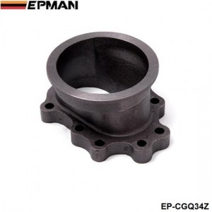 EPMAN- T25 T28 GT25 GT28 8 BOLT to 3" v band Exhaust Manifold Converter Adaptor Flange EP-CGQ34Z