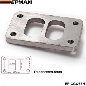 EPMAN- T03 Turbo Inlet Flange Divided Inlet T304 SS 1/2