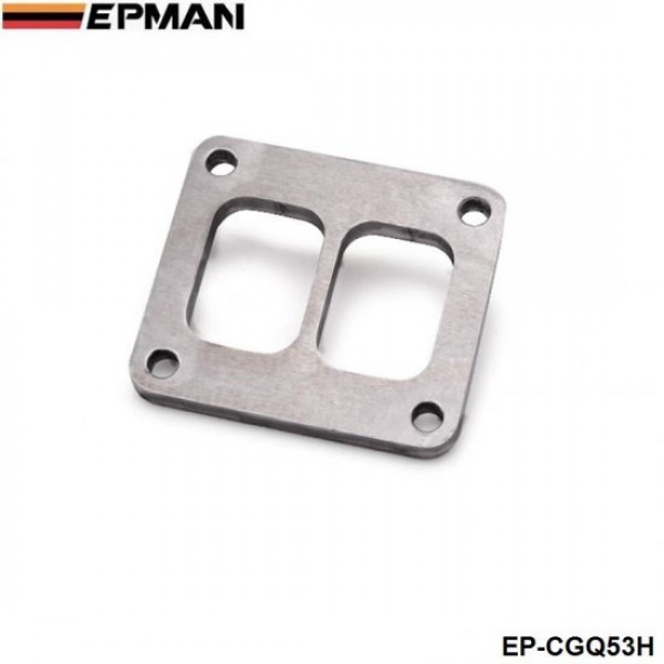 EPMAN -Stainless steel  T4 T04 GT45 GT40 Turbine Inlet Gasket Twin Scroll Weld Flange 1/2