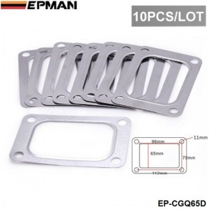 EPMAN -10PCS/LOT Turbo T6 4 Bolt Gaskets Turbocharger Inlet Gasket EP-CGQ65D