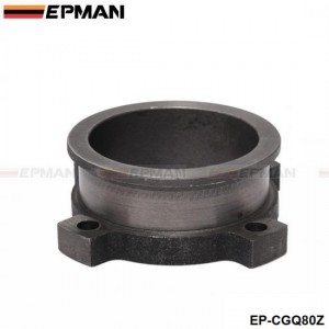 EPMAN  3" 4 Bolt To 3" V Band Adaptor Turbo Exhaust Flange T3 GT3582 GT35 Cast Flange Adaptor EP-CGQ80Z