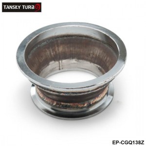 TANSKY -Steel Exhaust manifold uppipe catalyst Reducer for 4