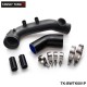 TANSKY - Black Intake Charge pipe Aluminum OEM Replacement For BMW 335i xi E82 E90 E92 E92 E93 E91 E88 TK-BWTK001P