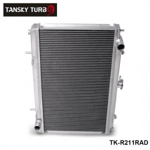 TANSKY Racing MT 2 Row Full Aluminum Radiator For 95-98 Nissan 240SX Silvia S14 SR20 SR20DET TK-R211RAD