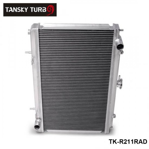 TANSKY -For 95-98 Nissan 240SX Silvia S14 Sr20/Sr20Det MT 2 Row Full Aluminum Radiator TK-R211RAD