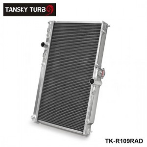 TANSKY -42MM 2 Row Aluminum Alloy Racing Cooling Performance Radiator For Mitsubishi Lancer EVO 7 8 9 2001-2007MT TK-R109RAD