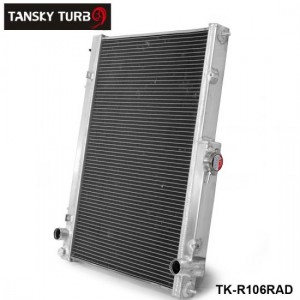 TANSKY 42MM 2 Row Aluminum Radiator for Nissan Skyline R33 R34 GTR GTST RB25DET MT TK-R106RAD