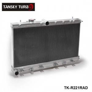 TANSKY -50mm 2 Row Aluminum Radiator For Subaru Impreza Wrx STI GDB GD8 MT 02-07 03 04 05 06 TK-R221RAD