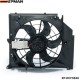 EPMAN - Radiator Condenser Cooling Fan (Brush Motor) For BMW 3 Series E46 99-06 325i 328i 330i 17117561757 EP-RCFSE46 EPMAN - Radiator Condenser Cooling Fan (Brush Motor) For BMW 3 Series E46 99-06 325i 328i 330i 17117561757 EP-RCFSE46