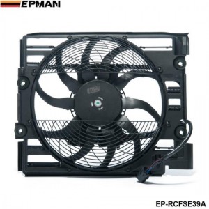 EPMAN - For BMW 5 Series E39 528 540 I 97 98 A/C Ac Radiator Condenser Cooling Fan 64548380780 EP-RCFSE39A