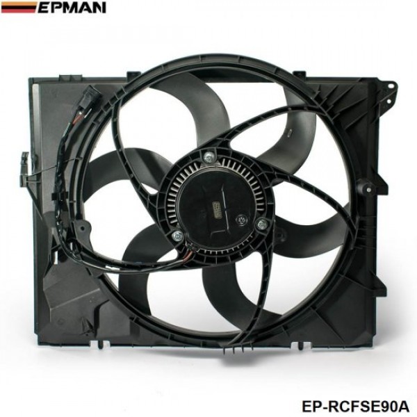 EPMAN -Radiator Cooling Fan Assembly For 08-10 BMW 128i 325i 328i Z4 330i 330Xi N52 (Fits: More than one vehicle) EP-RCFSE90A EPMAN -Radiator Cooling Fan Assembly For 08-10 BMW 128i 325i 328i Z4 330i 330Xi N52 (Fits: More than one vehicle) EP-RCFSE90A
