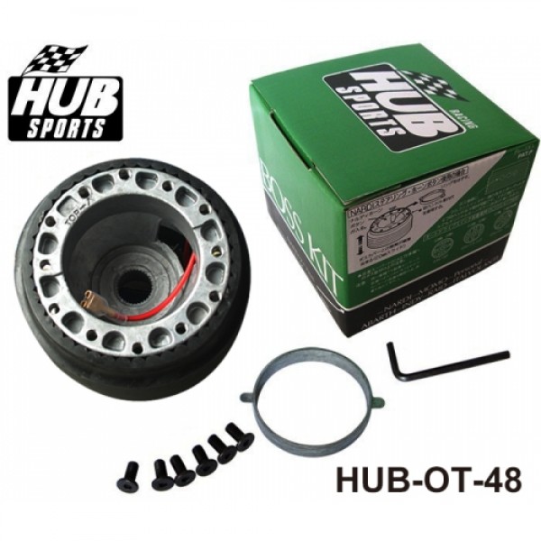 HUB SPORTS Auto Steering Wheel Quick Release Hub Boss Adapter Kit Mode OT-48 (T-17) FOR Toyota HUB-OT-48