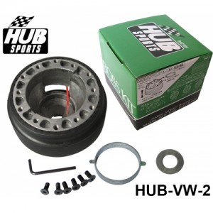 HUB SPORTS Racing Steering Wheel Hub Adapter Boss Kit for Volkswagen GOLF2 HUB-VW-2