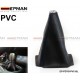 TANSKY JDM Universal Black PVC Grain Shifter Knob Boot Cover Red Yellow blue Stitching EP-PDT01PVC TANSKY JDM Universal Black PVC Grain Shifter Knob Boot Cover Red Yellow blue Stitching EP-PDT01PVC