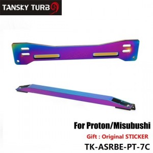 Aluminum Neochrome Jdm ASR Rear Suspension Subframe Brace + Lower Tie Bar For Mitsubishi Proton Wira Evo1-3 TK-ASRBE-PT-7C