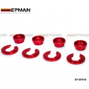 EPMAN 8 Pieces Subframe Bushing Collar Set For Nissan S13 S14 Z32 EP-SP018