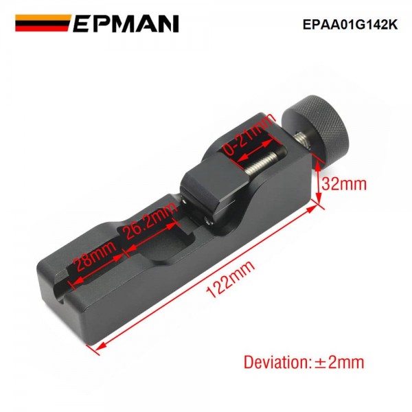 EPMAN Black Spark Plug Gap Tool For Most 10mm 12mm 14mm 16mm Spark Plugs Universal EPAA01G142K