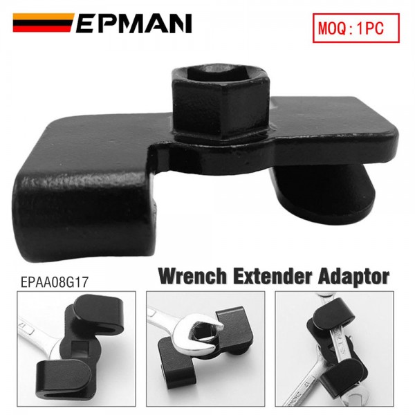 EPMAN Extended Spare Parts Accessory Replacement Easy Wrench Extender Adaptor Is Ideal For Repairing Nuts And Bolts EPAA08G17