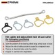 EPMAN 41620 Camber Kit Compatible with The Control Arms Cams of General Motors with 21mm/24mm Wrench EPAA09G22 EPMAN 41620 Camber Kit Compatible with The Control Arms Cams of General Motors with 21mm/24mm Wrench EPAA09G22