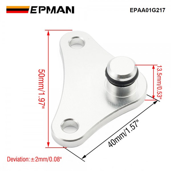 EPMAN Performance K-Series EVAP Purge Port Plug For Honda RSX Civic K20 K24 Aftermarket Throttle Body EPAA01G217 EPMAN Performance K-Series EVAP Purge Port Plug For Honda RSX Civic K20 K24 Aftermarket Throttle Body EPAA01G217