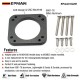 EPMAN Intake Manifold M50 M54 Throttle Body Adapter Plate Kit For BMW M54B30 To M50B25 EPAA01G251 EPMAN Intake Manifold M50 M54 Throttle Body Adapter Plate Kit For BMW M54B30 To M50B25 EPAA01G251