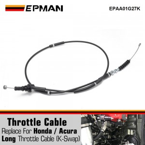 EPMAN Racing Replacement For Honda Long Throttle Cable (K-Swap) For Honda Civic 1992-2000  For Integra 1994-2001 EPAA01G27K