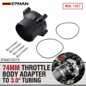EPMAN 74mm Throttle Body Adapter to 3.0" Tubing EPAA01G373
