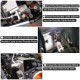 EPMAN 36 Inch Universal Throttle Cable Stainless Steel Braided Throttle Gas Cable Compatible Wire EPAA13G02K EPMAN 36 Inch Universal Throttle Cable Stainless Steel Braided Throttle Gas Cable Compatible Wire EPAA13G02K