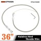 EPMAN 36 Inch Universal Throttle Cable Stainless Steel Braided Throttle Gas Cable Compatible Wire EPAA13G02K