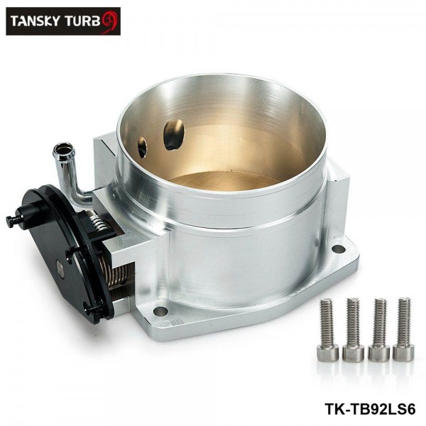 TANSKY High Flow Aluminum Intake Manifold 92mm Throttle Body Performance Billet For Chevy GM GEN III LS1 LS2 LS6 TK-TB92LS6 TANSKY High Flow Aluminum Intake Manifold 92mm Throttle Body Performance Billet For Chevy GM GEN III LS1 LS2 LS6 TK-TB92LS6