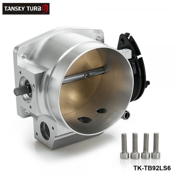 TANSKY High Flow Aluminum Intake Manifold 92mm Throttle Body Performance Billet For Chevy GM GEN III LS1 LS2 LS6 TK-TB92LS6 TANSKY High Flow Aluminum Intake Manifold 92mm Throttle Body Performance Billet For Chevy GM GEN III LS1 LS2 LS6 TK-TB92LS6