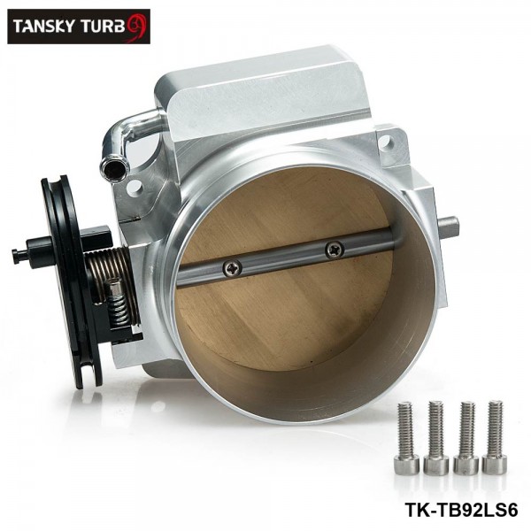 TANSKY High Flow Aluminum Intake Manifold 92mm Throttle Body Performance Billet For Chevy GM GEN III LS1 LS2 LS6 TK-TB92LS6