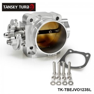 TANSKY - For Mitsubishi Lancer EVO 1 2 3 4G63 Intake Manifold Throttle Body 70mm 92-95 Sliver TK-TBEJVO123SL