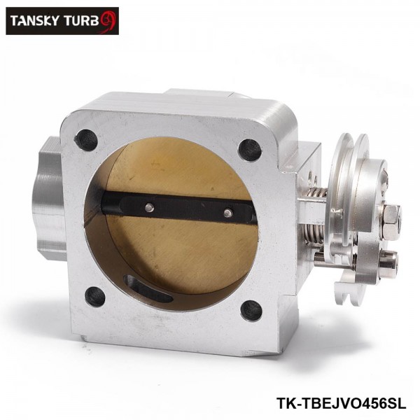 TANSKY Aluminum Intake Manifold 70mm Throttle Body Performance Billet For Mitsubishi Lancer  Evo 4 5 6 4G63 TK-TBEJVO456SL