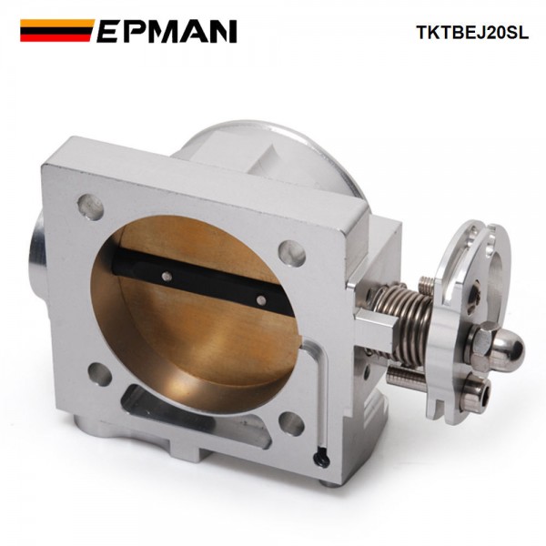 EPMAN 70mm Aluminum Turbo Throttle Body FOR Subaru WRX STI EJ20 EJ25 GDA GDB TKTBEJ20SL