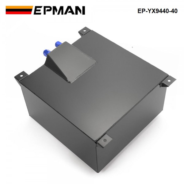 EPMAN Universal Aluminum Fuel Surge Tank System Complete Kit 40 Litre With Sensor EP-YX9440-40