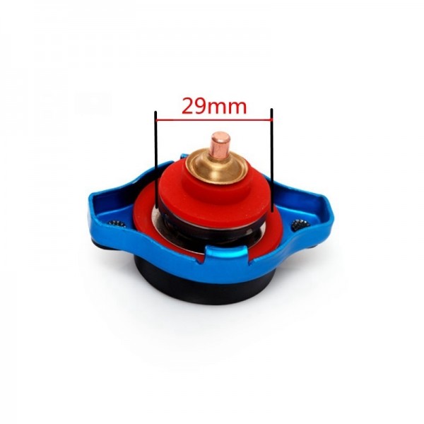 D1 Spec Racing Thermost Radiator Cap Cover + Water Temp gauge (0.9 bar/1.1bar/1.3bar) Universal Small Head