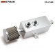 Universal Car 1L Aluminum Oil Catch Can Tank Fuel Tank With Breather & Filter Drain Tap EP-JYH09